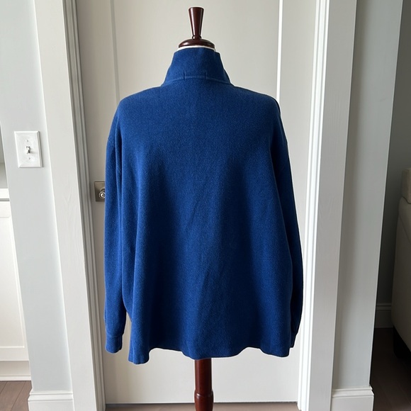 🎉Host Pick🎉Polo Ralph Lauren Men’s Royal Blue Quarter Zip Sweater Size XXL - Picture 3 of 11